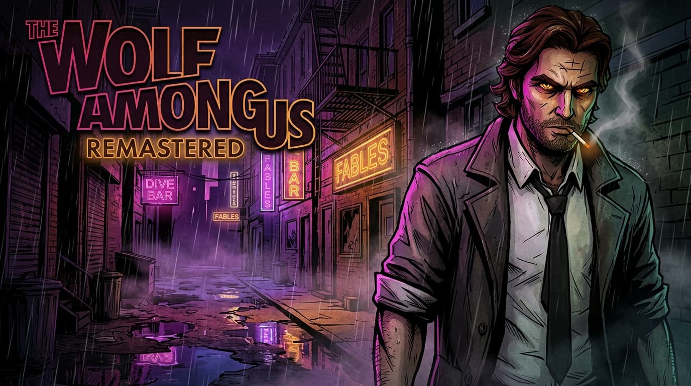 Запуск The Wolf Among Us Remastered подтвержден на 29 октября для ПК и консолей: подробности режима Noir Mode и перенос версии для Switch
