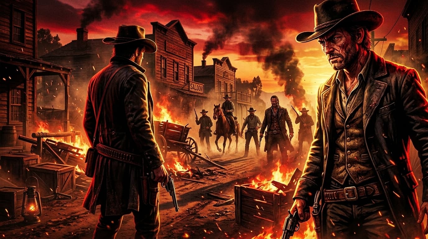 В Red Dead Redemption 2 появилась система Nemesis и динамические войны банд: вышел масштабный мод enRAGE