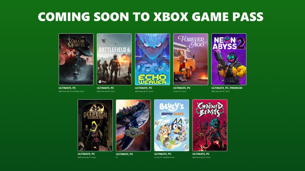 Октябрьская волна Xbox Game Pass: Анонс Battlefield 6 в подписке и старт 11 сезона The Crew Motorfest — Новости 7 октября 2026