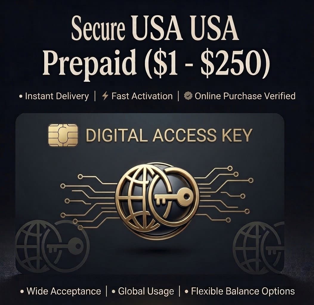 💳 Карта оплаты США | Баланс $1–$250 | Быстрая безопасная доставка 🛍️ - Screenshot 1