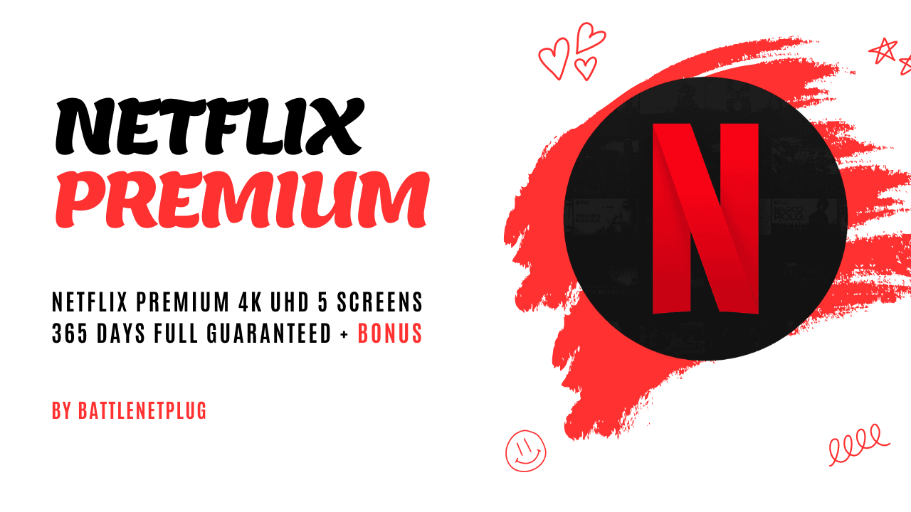Netflix Премиум 4K 365 дней 5 экранов PayPal + бонус - Screenshot 1
