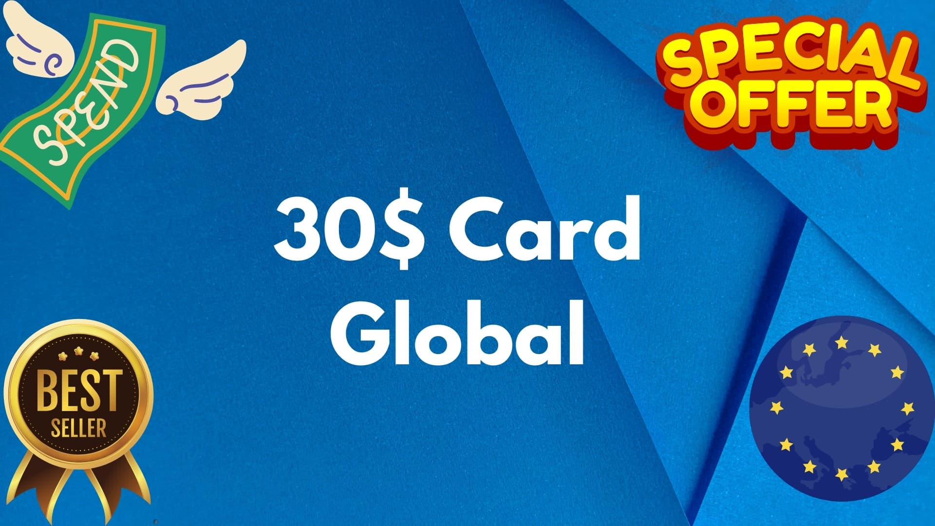 💵30$ Card Global🌎All Services/Subscriptions/Others✅ - Screenshot 1