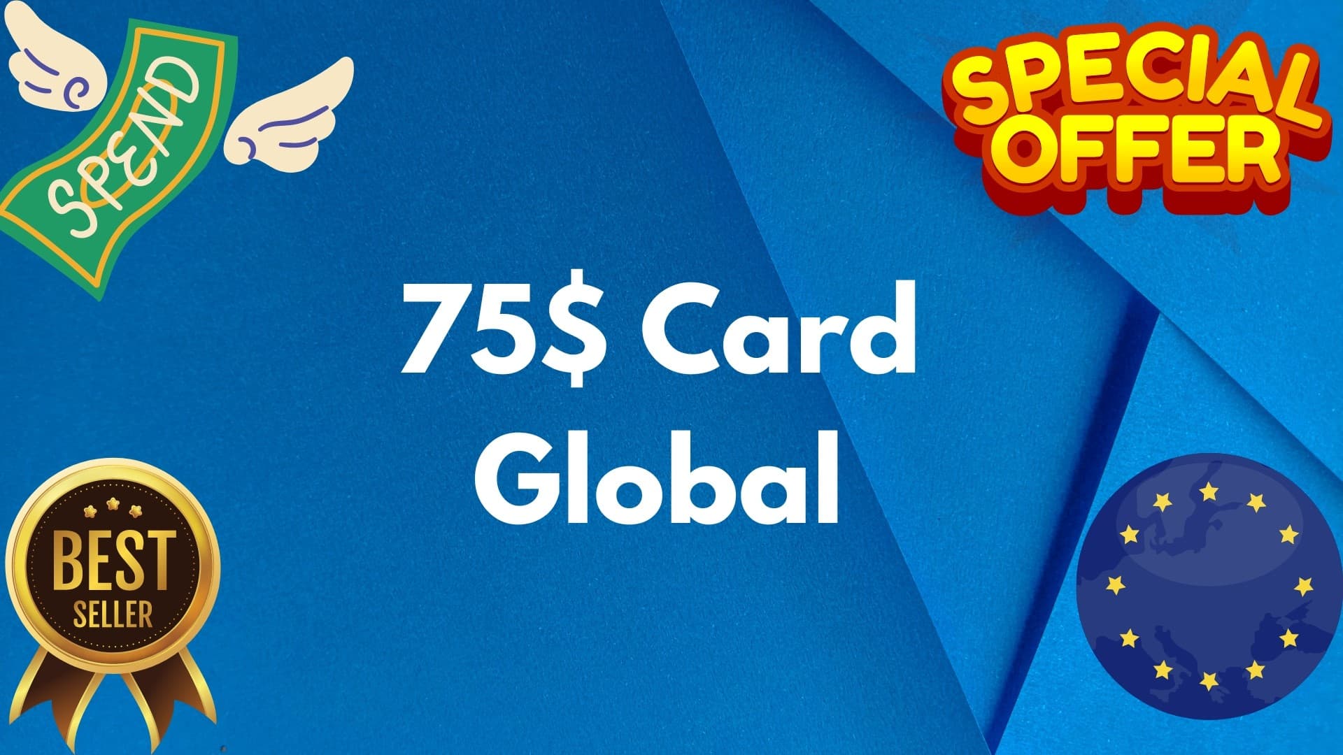 💵75$ Card Global🌎All Services/Subscriptions/Others✅ - Screenshot 1
