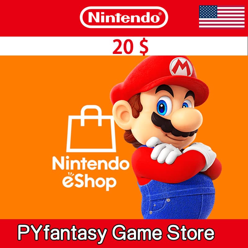 Nintendo eShop Gift Card 20 USD (USA)  Key - Screenshot 1