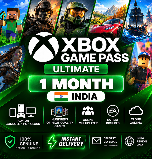 КЛЮЧ XBOX GAME PASS ULTIMATE НА 1 МЕСЯЦ (ИНДИЯ) - Screenshot 1