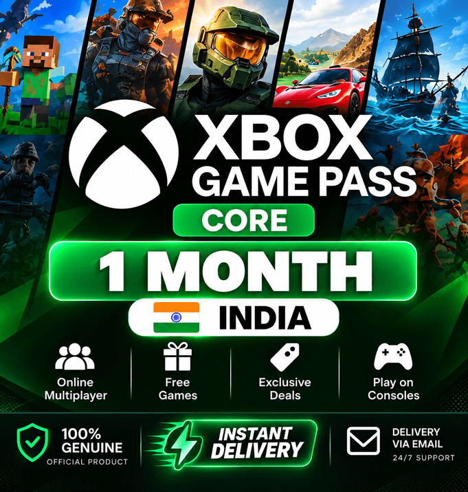 XBOX GAME PASS CORE 1 МЕСЯЦ (ИНДИЯ) - Screenshot 1