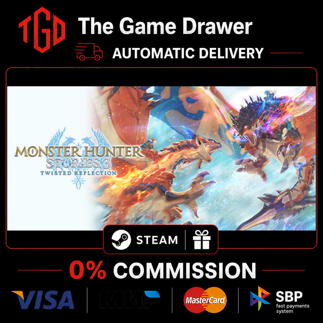 🔥 Monster Hunter Stories 3: Twisted Reflection |  Steam RU+UA+KZ+CN+AR+TR - Screenshot 1