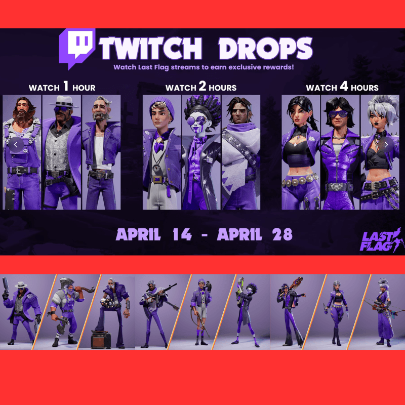 9/9 Празднование последнего флага — все скины (Twitch Drop) - Screenshot 1