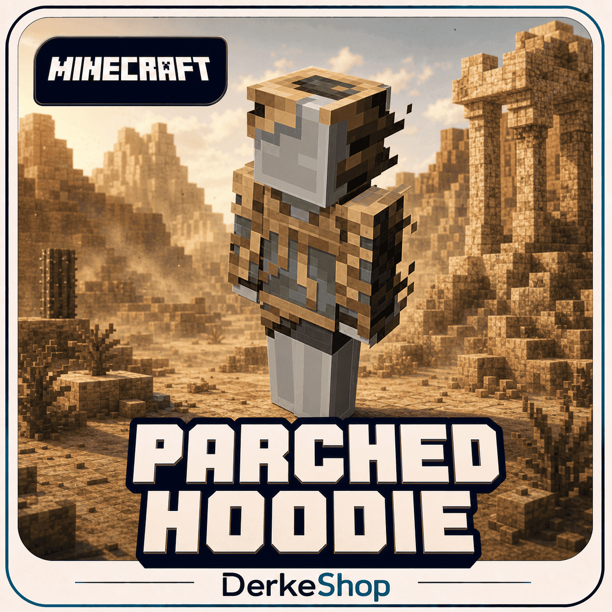 Minecraft Parched Hoodie|Region Free Key|Java/Bedrock - Screenshot 1