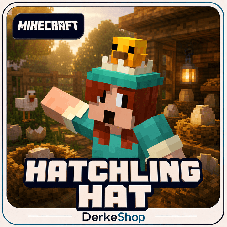 Майнкрафт скин Hatchling Hat | Твич Дропс | Region Free Key | Java/Bedrock - Screenshot 1