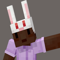 КОД | MINECRAFT| Bunny Beanie|СКИН JAVA & BEDROCK / GLOBAL - Screenshot 1