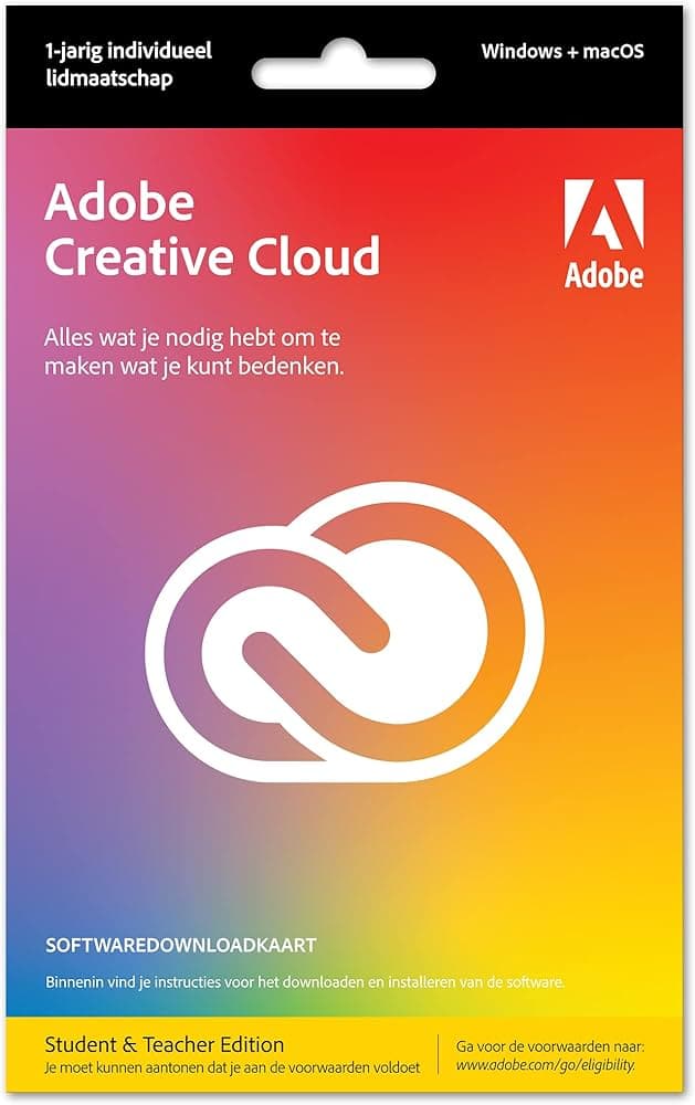 ADOBE CREATIVE CLOUD PRO ALL APPS X10 - 12 MONTHS KEY - GLOBAL - Screenshot 1