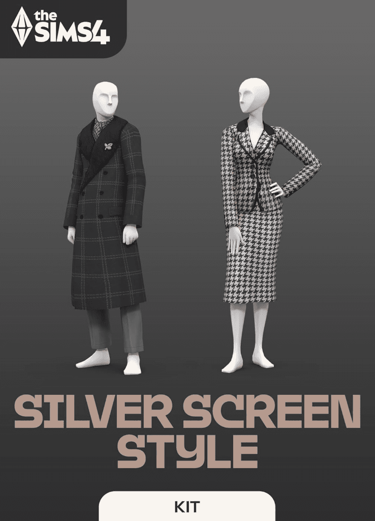 The Sims 4 Silver Screen Style Kit /EA/Origin🐭 - Screenshot 1