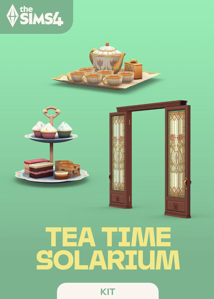 The Sims 4 Tea Time Solarium Kit /EA/Origin🐭 - Screenshot 1