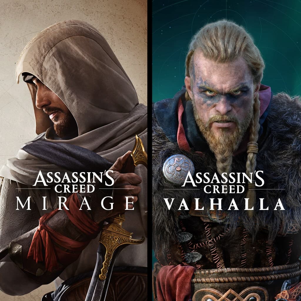Набор: Assassin’s Creed Мираж и Assassin's Creed Вальгалла PS4 PS5 ПСН PLAYSTATION - Screenshot 1