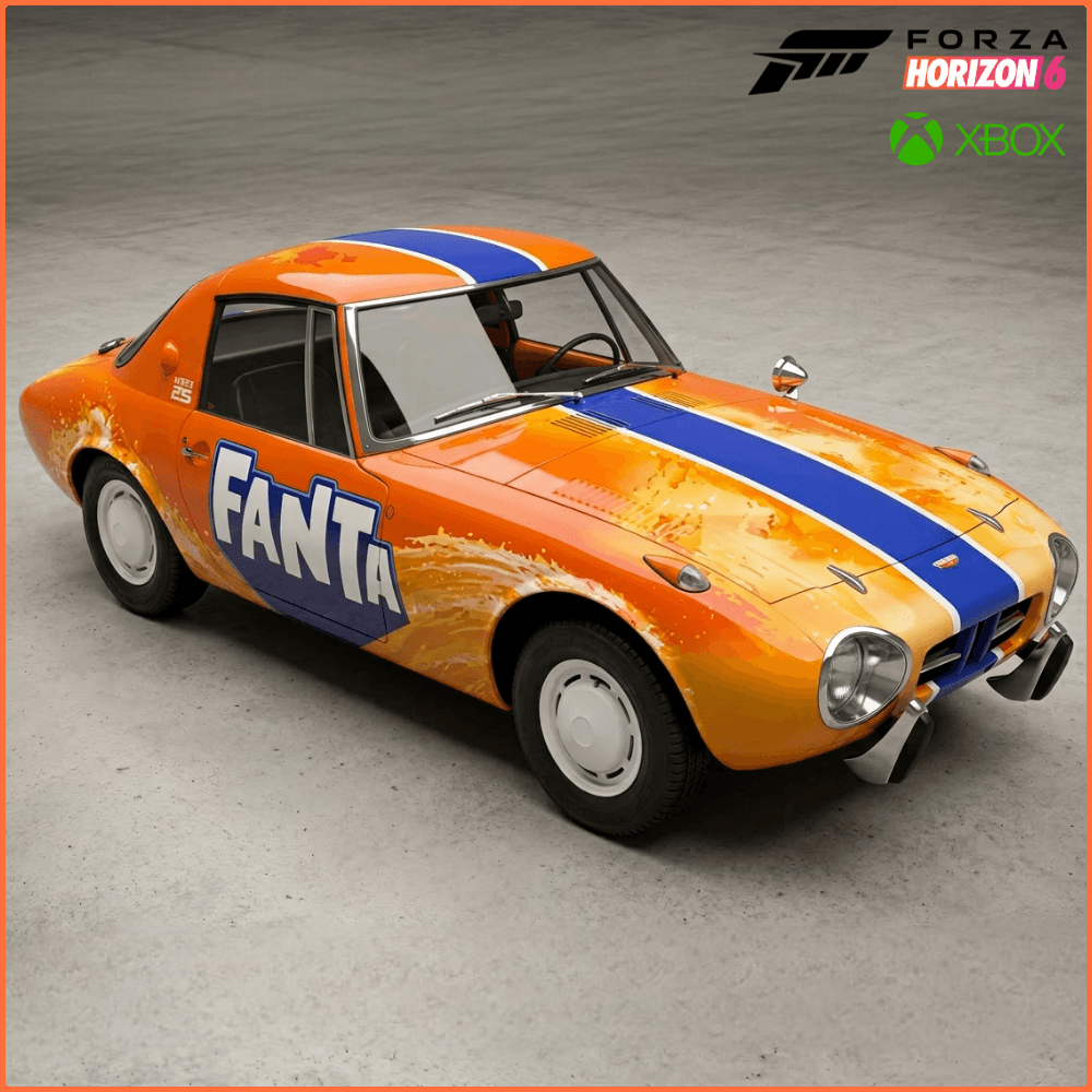 FANTA X 1966 TOYOTA SPORTS 800 — FORZA HORIZON 6 | XBOX 🔑 - Screenshot 1