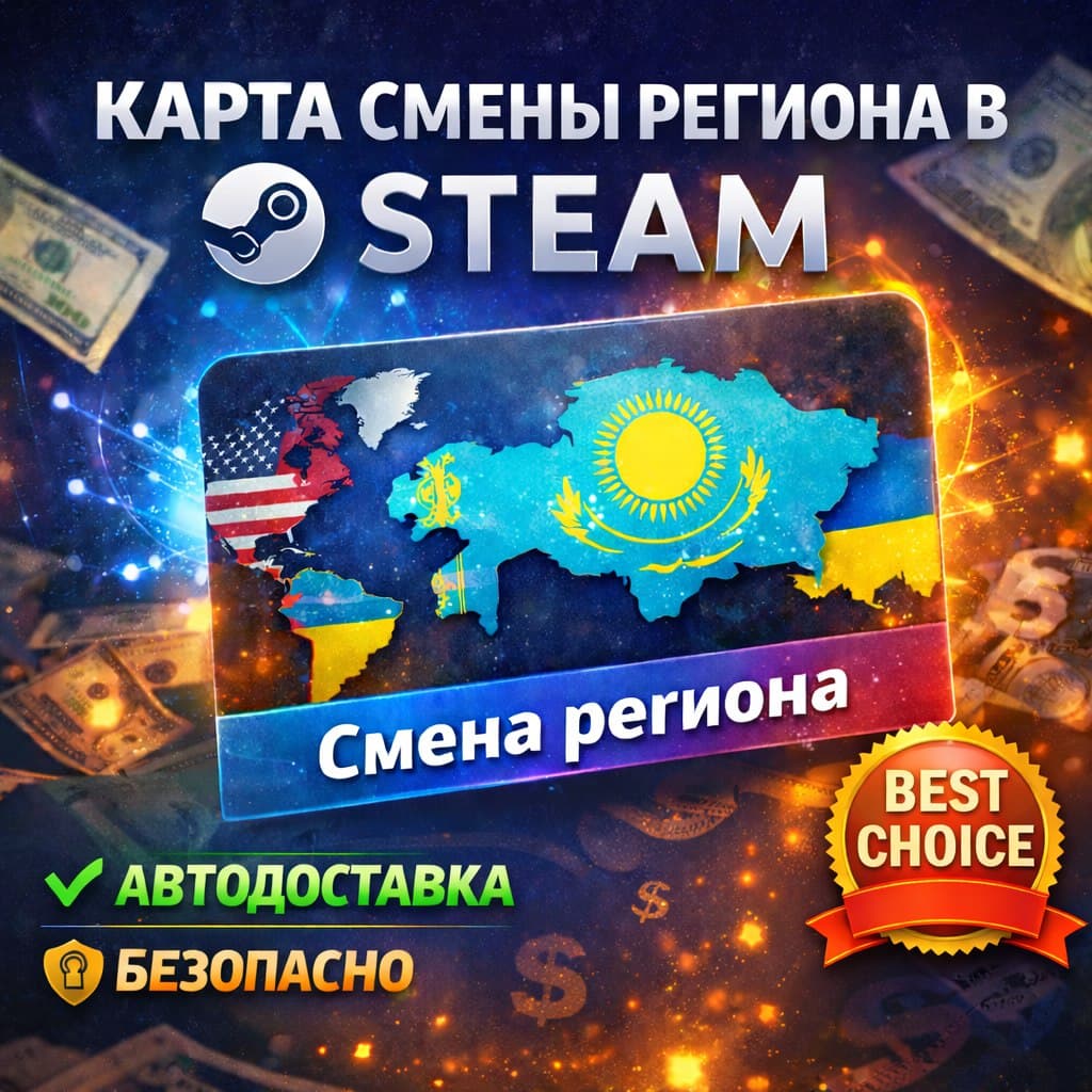 ❤️CARD STEAM REGION CHANGE KAZAKHSTAN/UKRAINE/TR❤️ - Screenshot 1