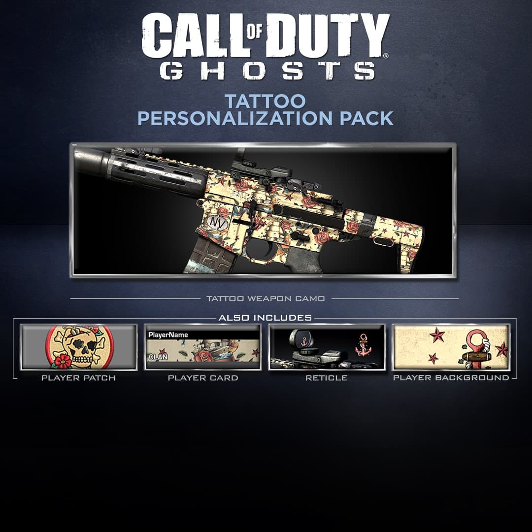 Call of Duty®: Ghosts - Tattoo Pack | XBOX | На любой аккаунт - Screenshot 1