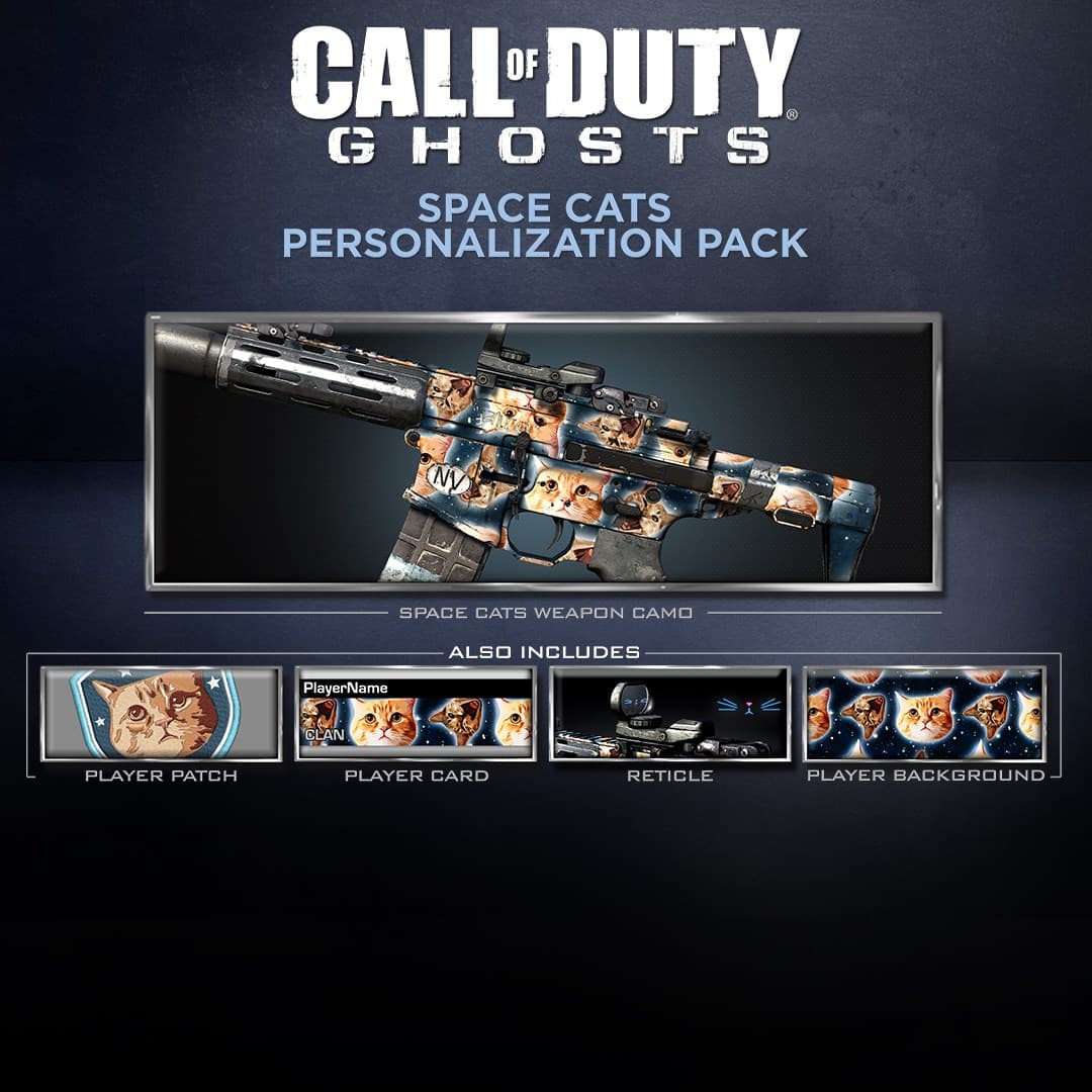 Call of Duty: Ghosts - Space Cats Pack | XBOX | На любой аккаунт - Screenshot 1