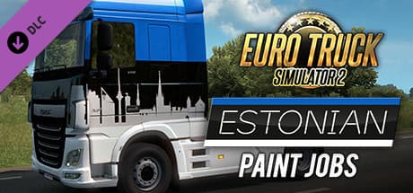 Euro Truck Simulator 2 -Estonian Paint Jobs Pack🎁STEAM - Screenshot 1