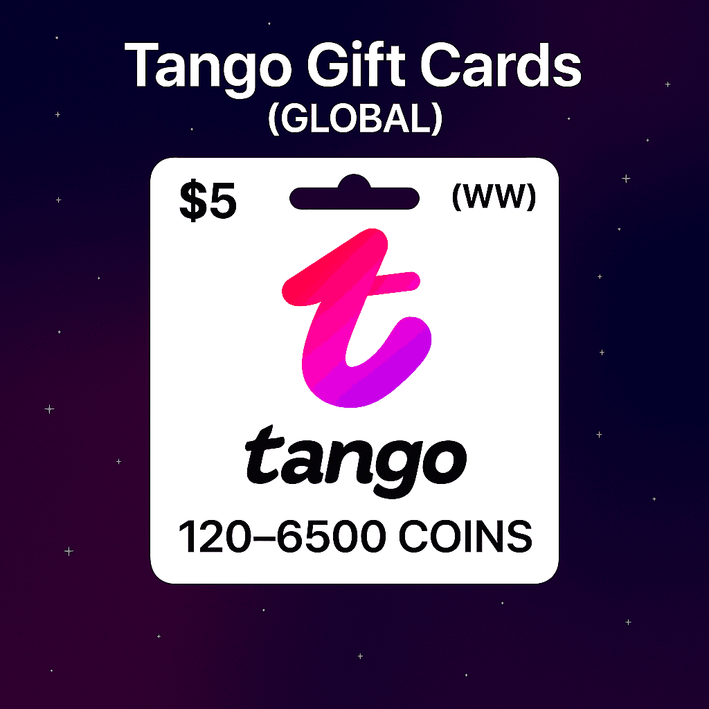 Tango Live Gift Cards 120–6500 монет | Все регионы - Screenshot 1