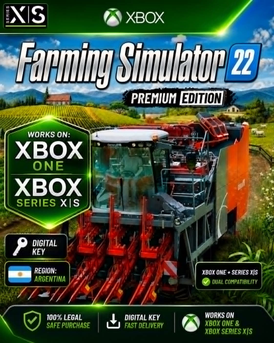 🔥🎮FARMING SIMULATOR 22 PREMIUM XBOX ONE X|S KEY🎮🔥 - Screenshot 1