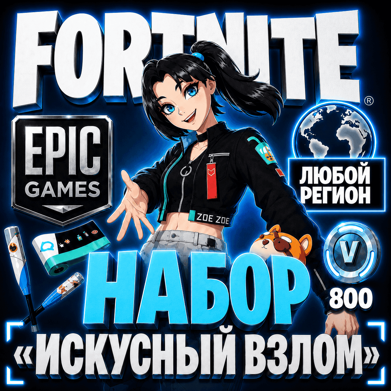 MAINFRAME BREAK PACK FORTNITE | EPIC GAMES ANY REGION - Screenshot 1