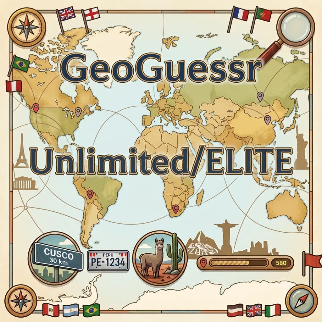 Купить аккаунт 🌏 GeoGuessr Unlimited/ELITE | 2027 - Screenshot 1
