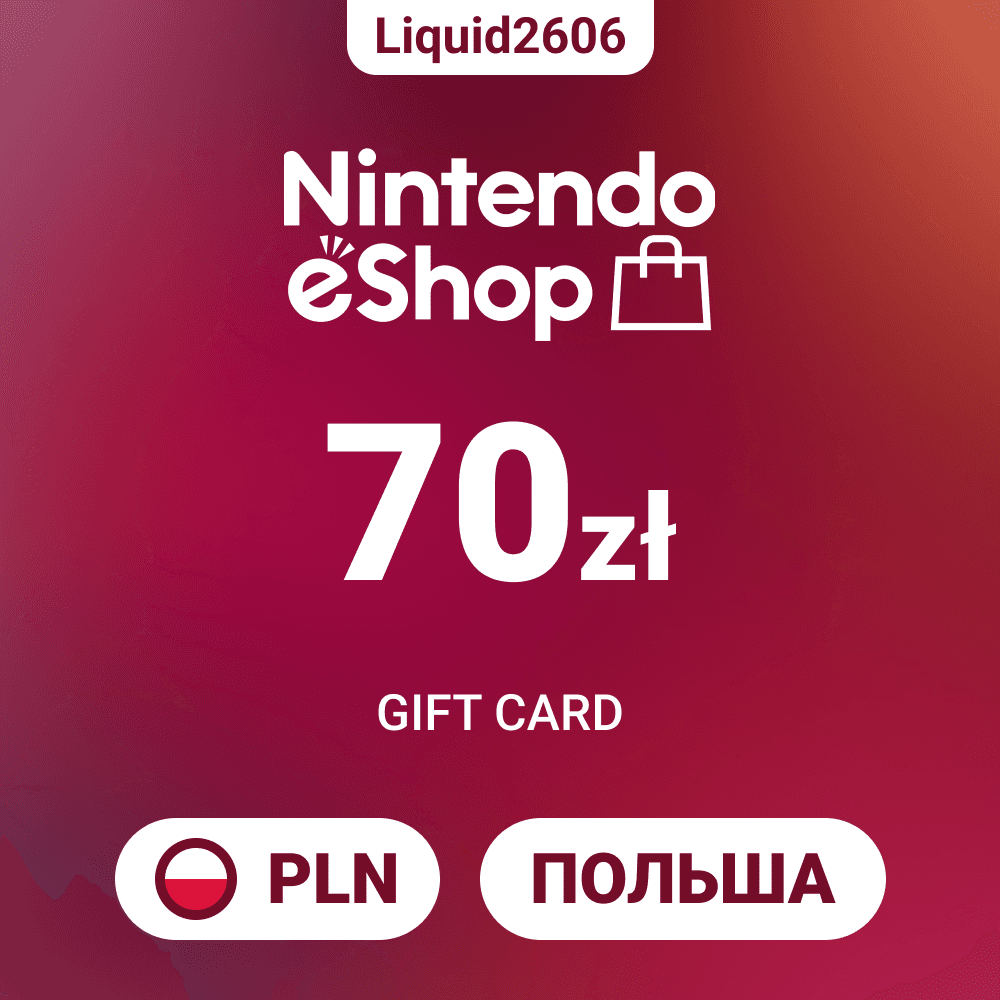🎮 Nintendo eShop Card 70 PLN (Polish Zloty) | Instant 24/7 - Screenshot 1