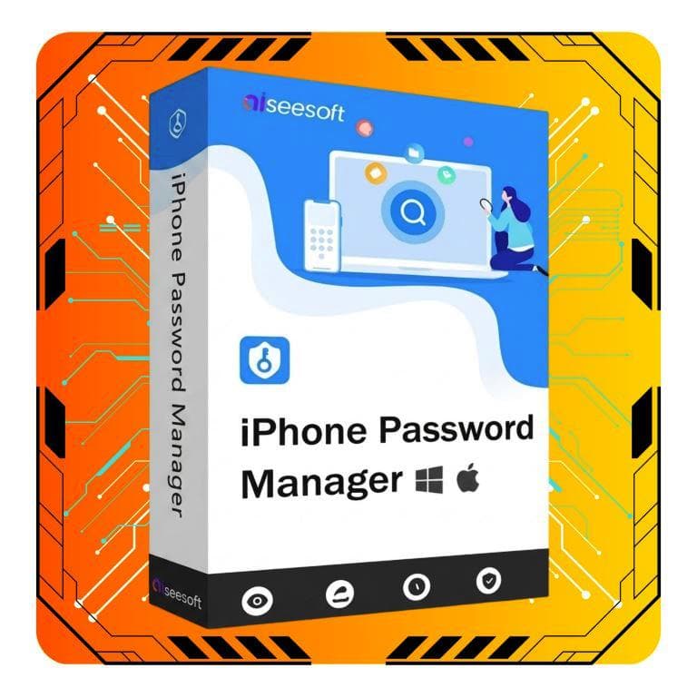 Aiseesoft iPhone Password Manager Код регистрации на 1 год - Screenshot 1