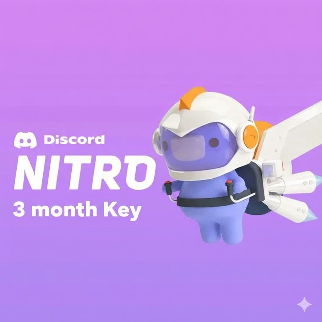 Пробная подписка на Discord Nitro на 3 месяца - Screenshot 1