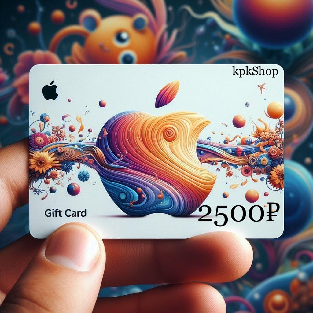 🎟📱iTunes Gift Card RUB 2500 (AppStore code 2500) - Screenshot 1