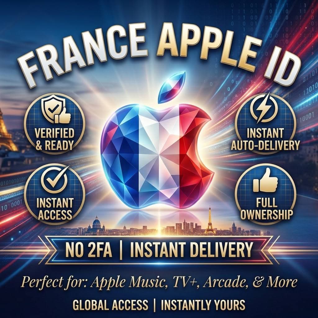 🇫🇷 Apple ID France | No 2FA | Instant Delivery 🚀 - Screenshot 1