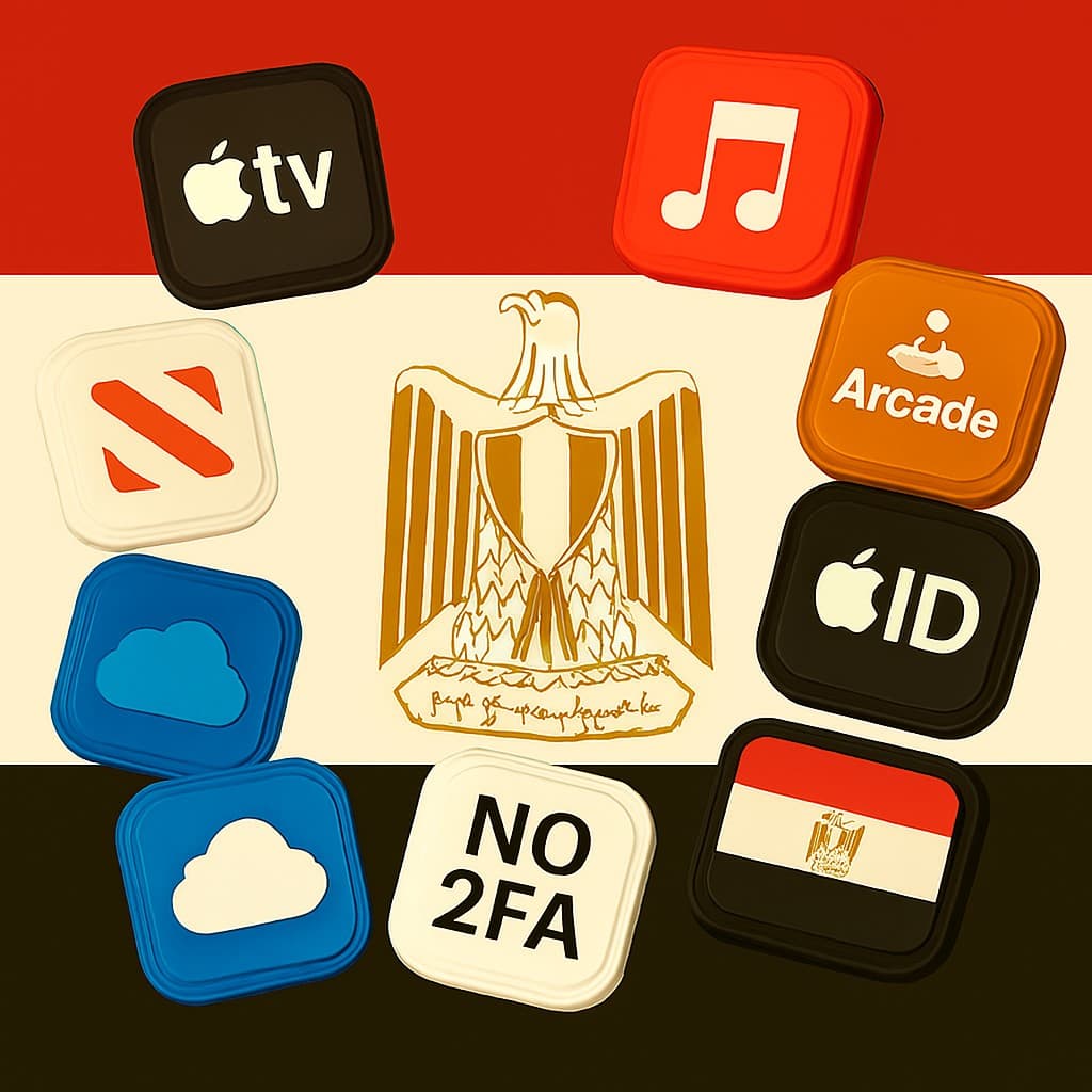 🔐Apple ID Египет 🇪🇬 | Без 2FA | Полный доступ 🚀 - Screenshot 1