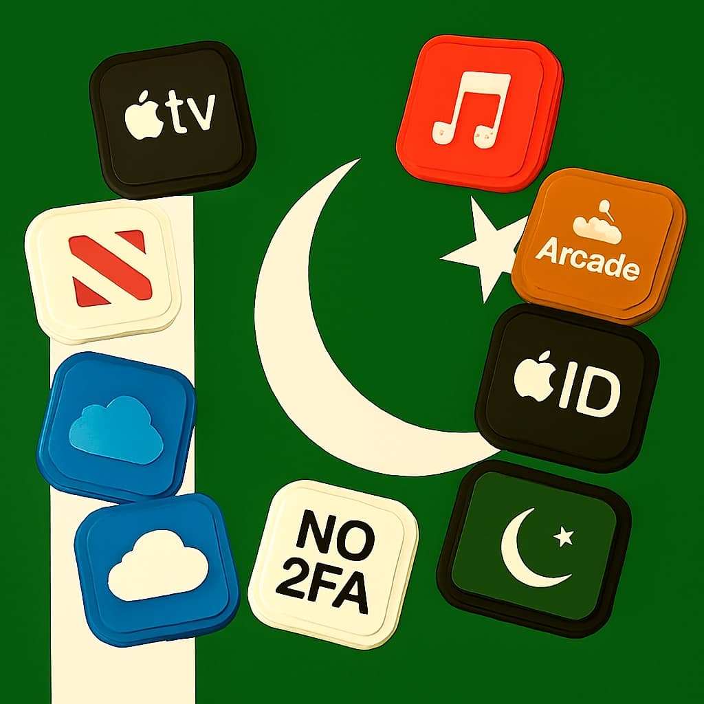 🔐Apple ID Пакистан 🇵🇰 | Без 2FA | Полный доступ 🚀 - Screenshot 1