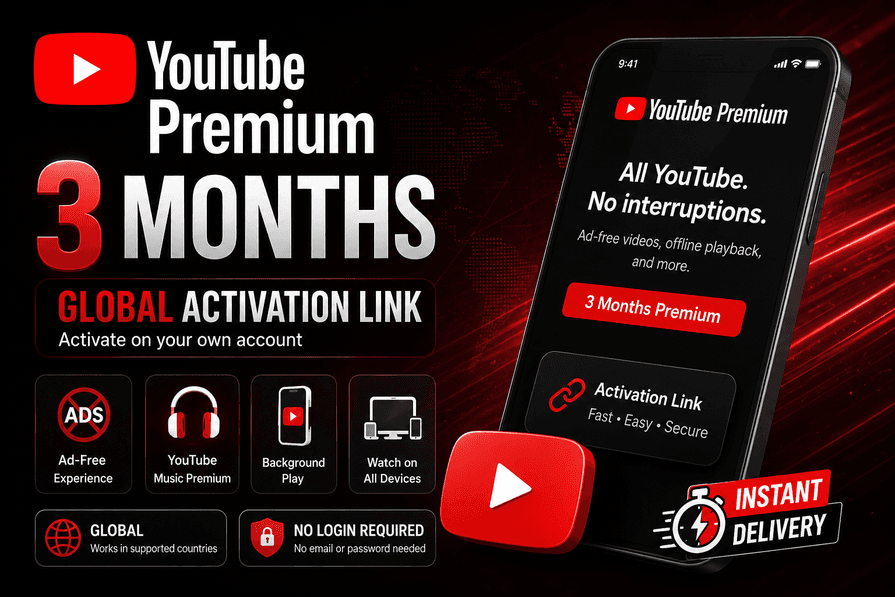 [АВТО 24/7] YouTube Premium 3 мес. | Индивидуальная подписка | Без входа в аккаунт - Screenshot 1