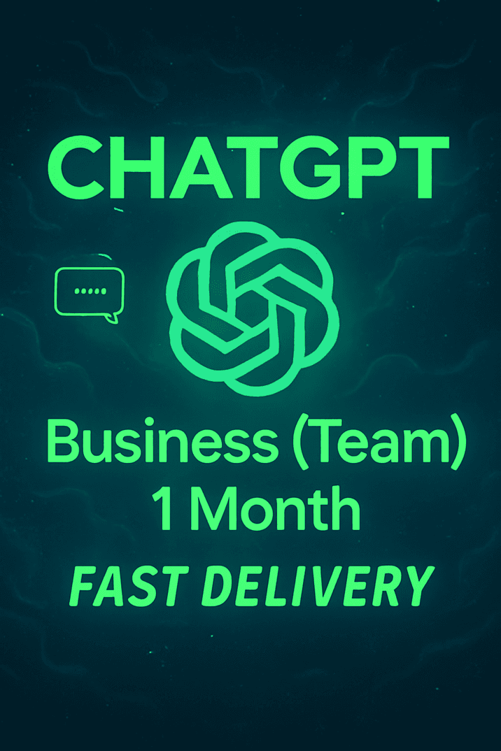 ChatGPT 1 Month Business Team | & Warranty - Screenshot 1
