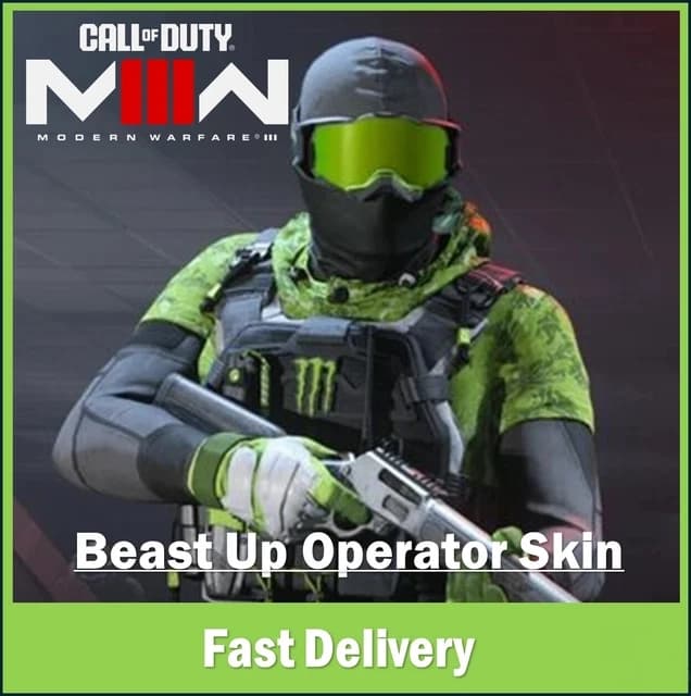 Operator Skin The Beast Up Call of Duty MW3 Key - Screenshot 1