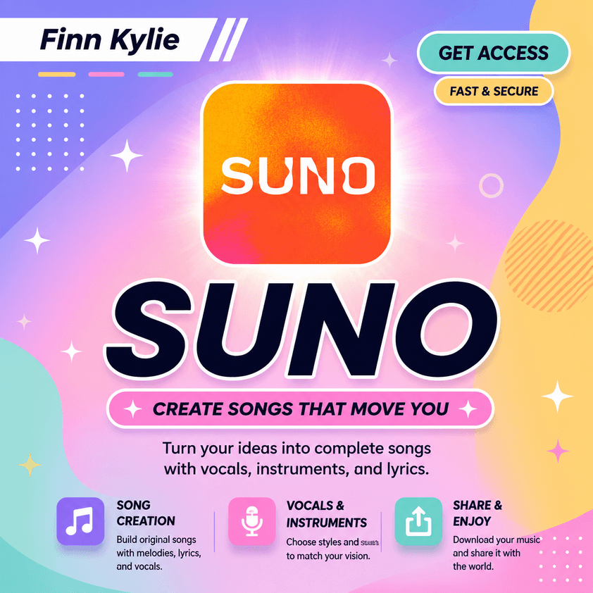 Suno Ai Pro | Премьер -подписка  1 month - Screenshot 1