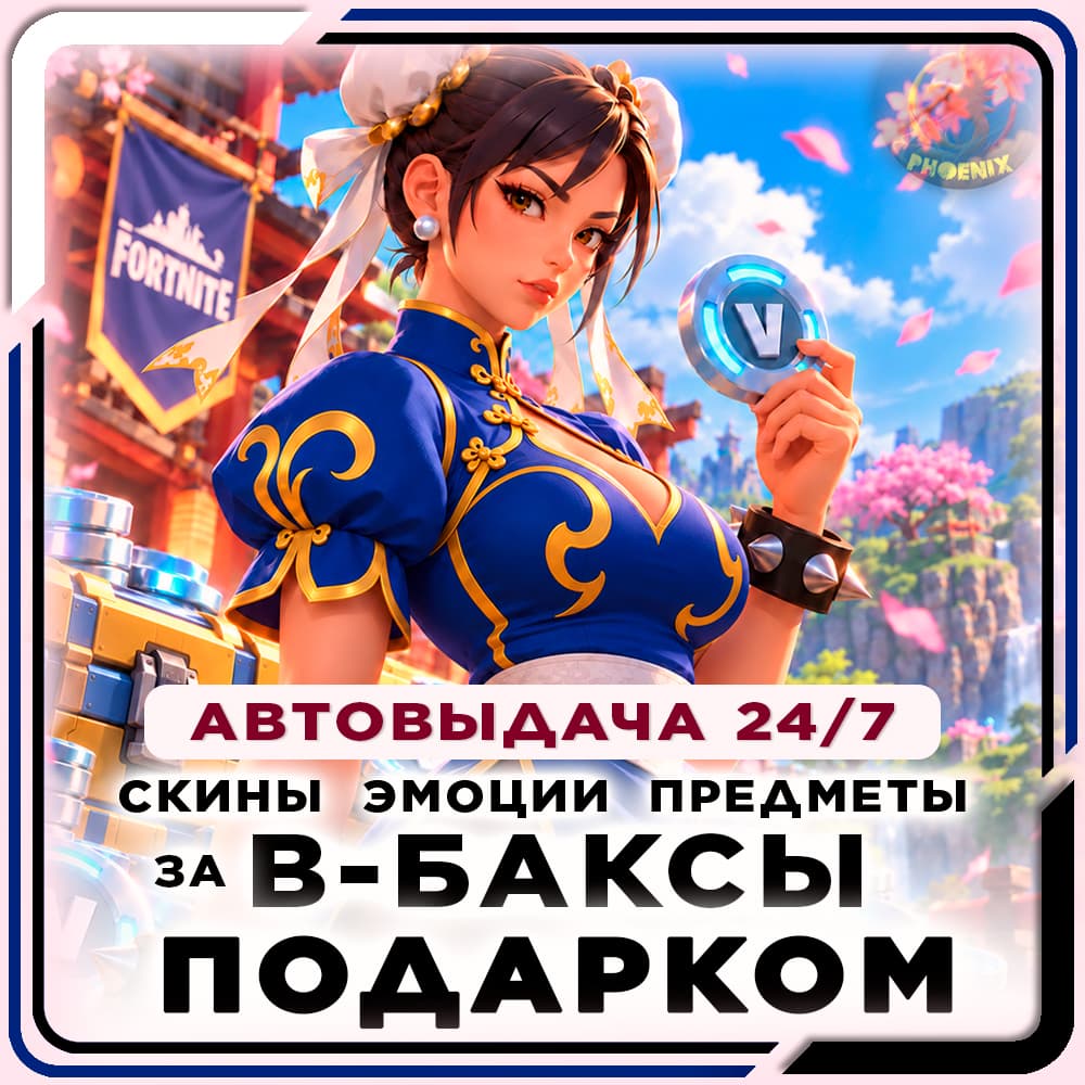 ⬛⬛ Fortnite Подарки 24/7 • Скины • Предметы • Эмоции - Screenshot 1