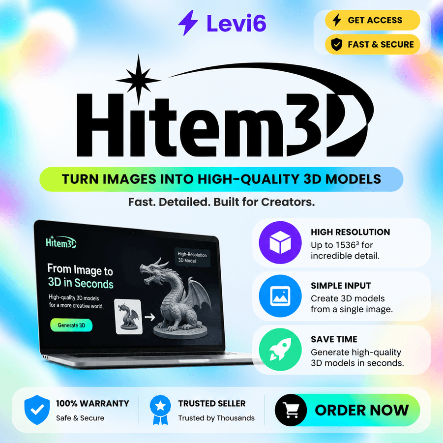 Подписка на hitem3d ai 1месяц(hitem 3d ) - Screenshot 1