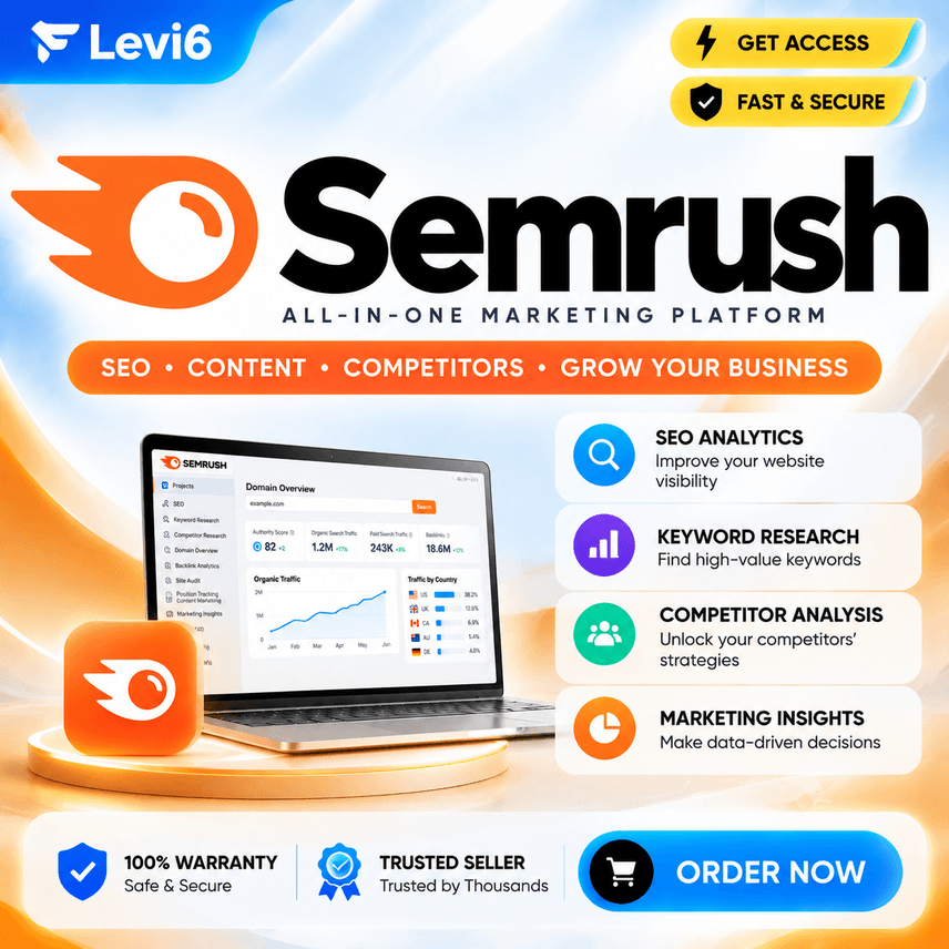 Купить счет Semrush Guru 1Month Premium - Screenshot 1