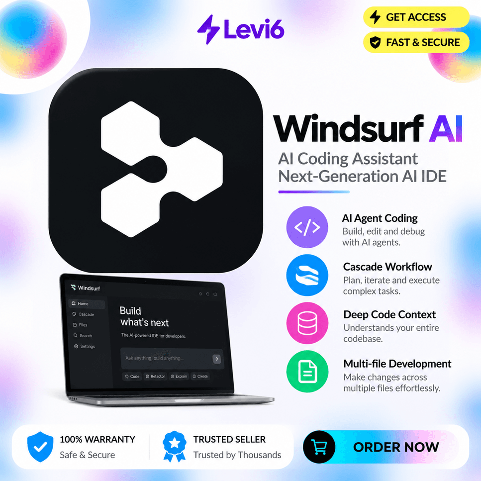 Codeium windsurf PRO Subscription 1 Month - Screenshot 1