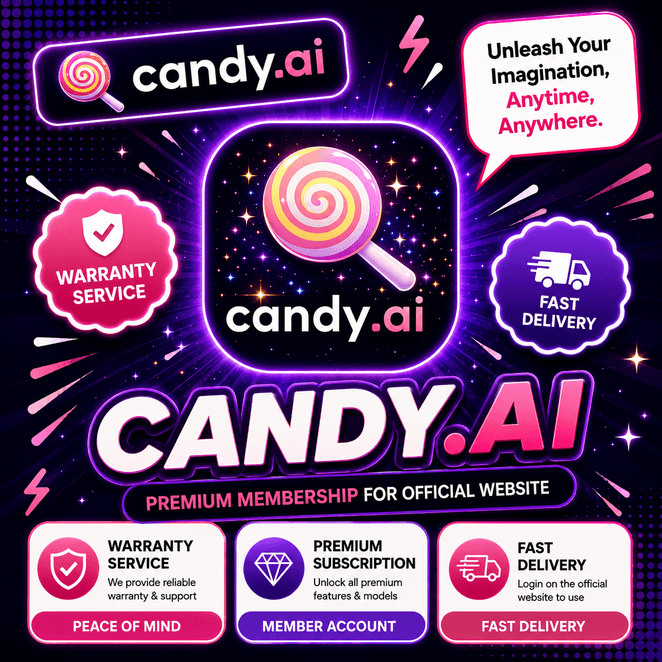 Candy ai 丨Candy.ai Premium Account 1 Month,shared account - Screenshot 1