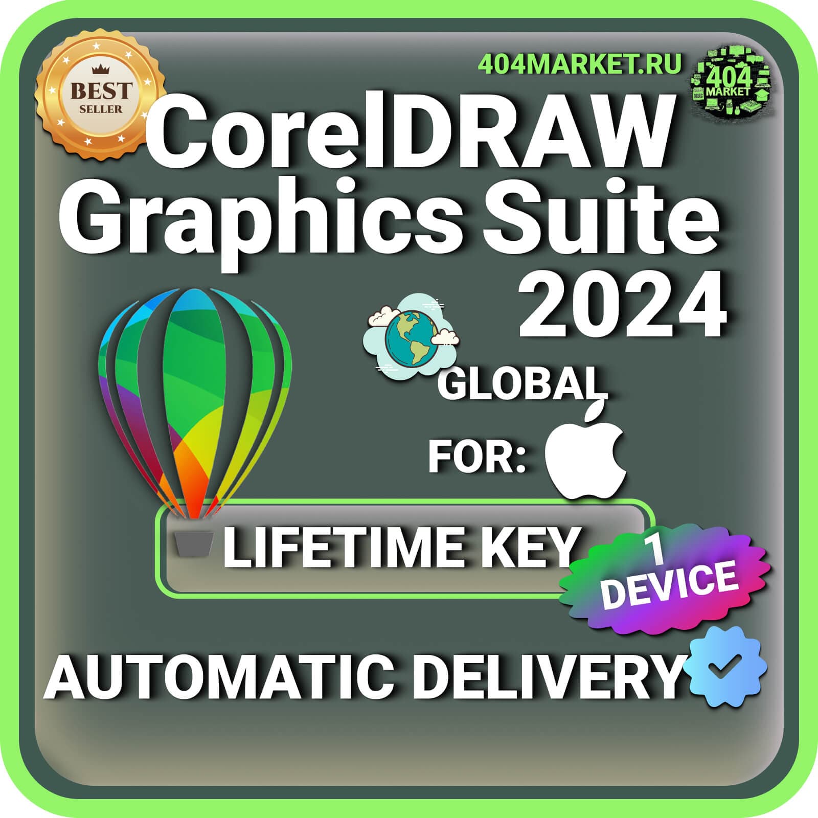 CorelDRAW Graphics Suite 2024 macOS Lifetime Activation Key (Global) - Screenshot 1