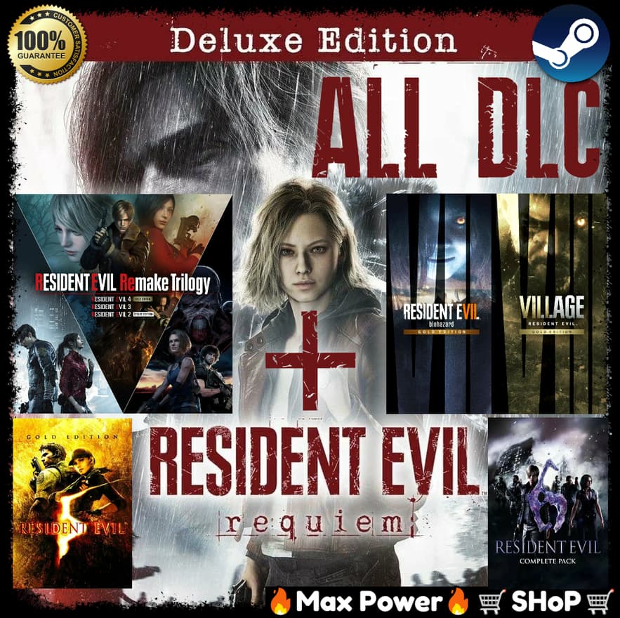 Resident Evil Requiem Deluxe Edition + Resident Evil 2/3/4/5/6/7/8 Village/9 Requiem - Screenshot 1
