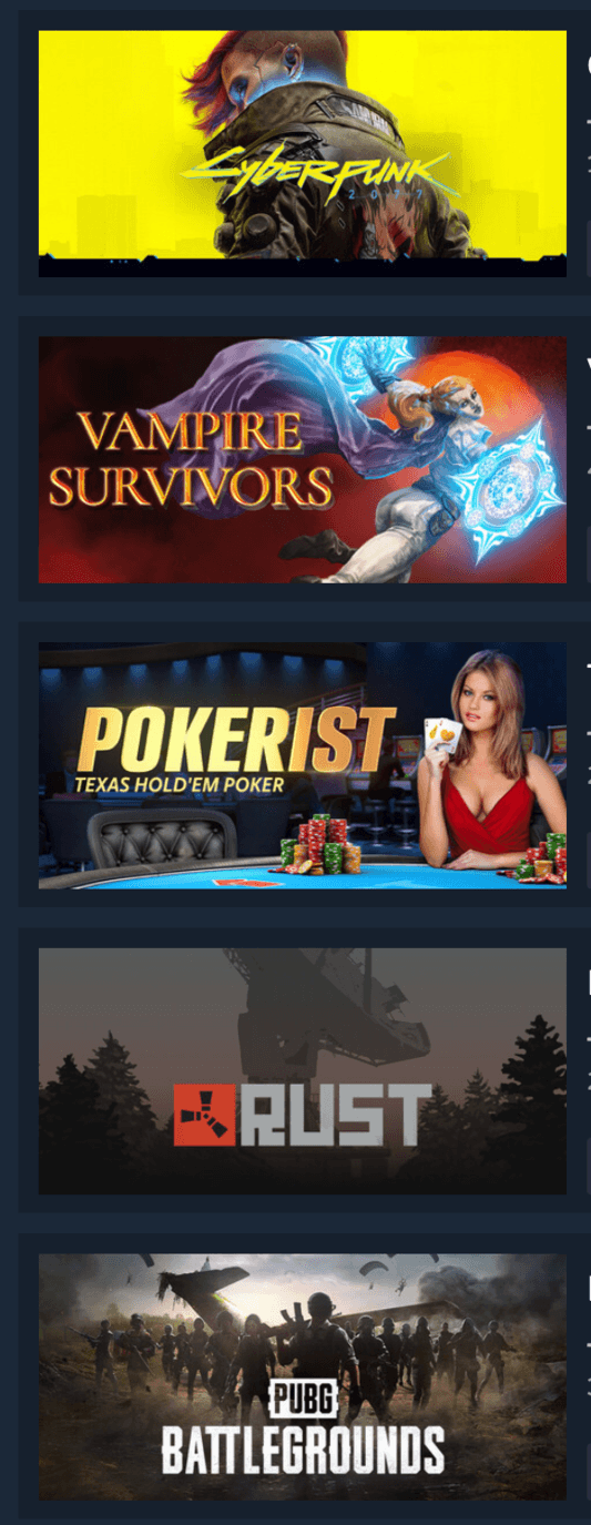 ONLINE STEAM | Cyberpunk 2077, RUST + 3 ИГРЫ | ПОЛНЫЙ ДОСТУП - Screenshot 1