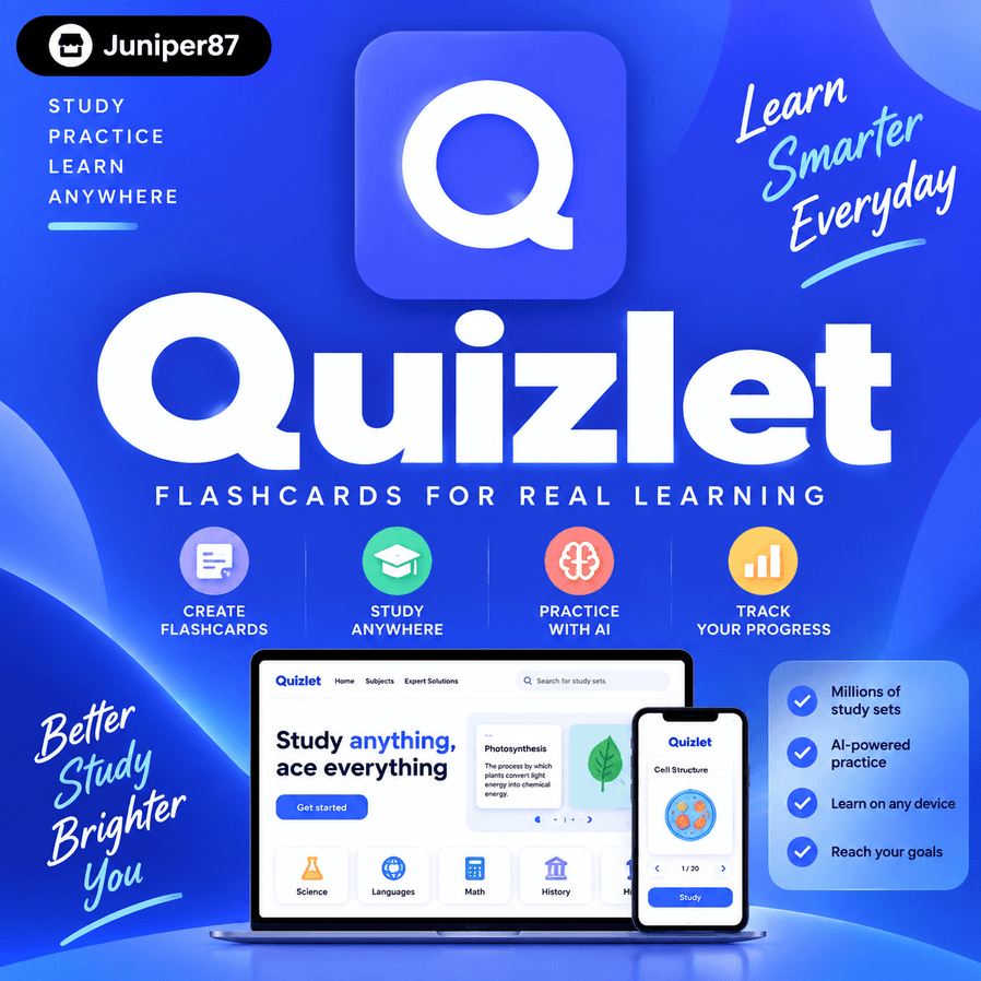 Quizlet Plus Premium Shared Account 1 month - Screenshot 1