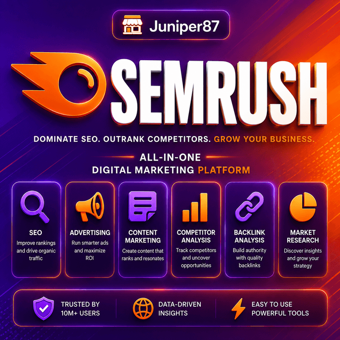 Подписка SEMRUSH PREMIUM 1 месяц - Screenshot 1