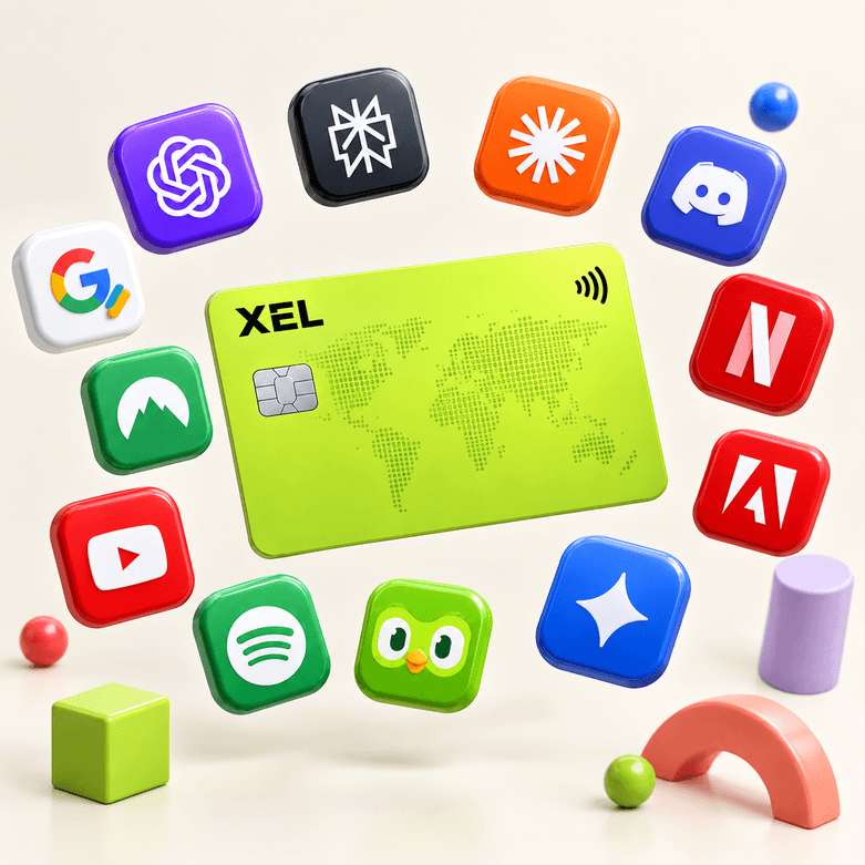 Global Virtual Payment Card | $10-$2500 | New or Top-Up | Apple & Google Pay | 5Y - Screenshot 1